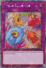 Token Stampede - RA04-EN149 - Platinum Secret Rare - 1st Edition